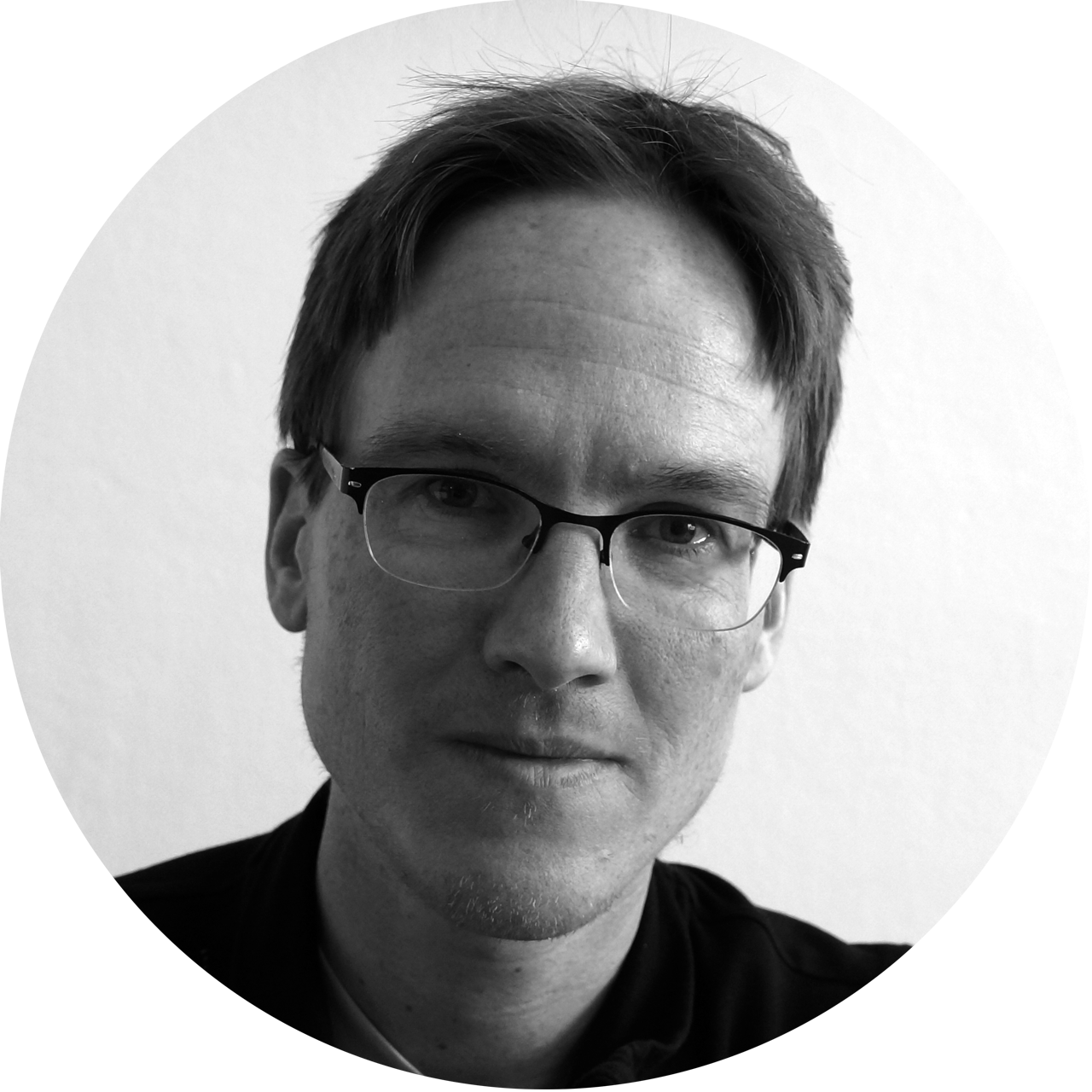 Schwarz-Weiß Portrait von Jakob Schoof